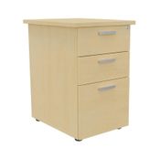 Caisson HT bureau - steely/stelly manager - Profondeur 60 cm - hetre - top hetre 