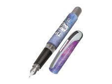 ONLINE College - Stylo plume - time for miracles - bleu - 0.5 mm - pointe moyenne