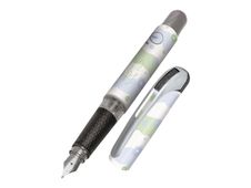 ONLINE College - Stylo plume - life is beautiful - bleu - 0.5 mm - pointe moyenne