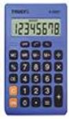 Truly 283 - calculatrice de poche - 8 chiffres - bleu