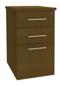 Caisson HT bureau - steely/stelly manager - Profondeur 60 cm - noyer - top noyer
