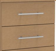 Option kit 2 tiroirs plats a la place du ds - steely/steely manager - hetre