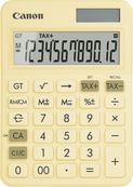 Calculatrice de bureau Canon LS-125KB - 12 chiffres - alimentation batterie et solaire - jaune