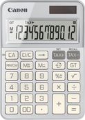 Calculatrice de bureau Canon KS-125KB - 12 chiffres - alimentation batterie et solaire - argent