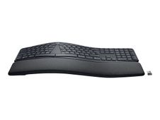 Logitech ERGO K860 Split Keyboard for Business - clavier sans fil - AZERTY - Français - graphite