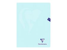 Clairefontaine Mimesys Pastel - Cahier polypro 17 x 22 cm - 96 pages - grands carreaux (Seyès) - disponible dans différentes couleurs