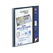 Viquel Album cartes à collectionner - A4 - Propyglass perso - noir - polypropylène