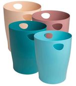 Exacompta - Corbeille à papier ecobin Skandi - 15 L - disponible dans différentes couleurs