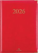 Agenda Kiev - 1 semaine sur 2 pages - 22 x 30 cm - rouge - Oberthur