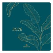 Agenda Astoria - 1 semaine sur 2 pages - 16,5 x 16,5 cm - bleu - Oberthur