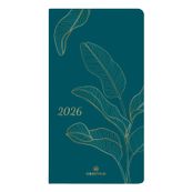Agenda de poche Astoria - 1 semaine sur 2 pages - 9,5 x 17 cm - bleu - Oberthur