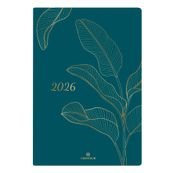 Agenda de poche Astoria - 1 semaine sur 2 pages - 10 x 15 cm - bleu - Oberthur