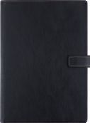 Agenda Milano - 1 semaine sur 2 pages - 22 x 30 cm - noir - Oberthur
