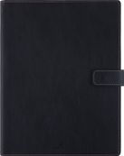 Agenda Milano - 1 semaine sur 2 pages - 22 x 28 cm - noir - Oberthur
