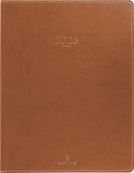 Agenda Eton - 1 semaine sur 2 pages - 22 x 28 cm - marron - Oberthur