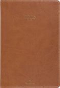 Agenda Eton - 1 semaine sur 2 pages - 17 x 24,5 cm - marron - Oberthur