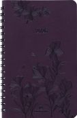 Agenda de poche spiralé Primrose - 1 semaine sur 2 pages - 10 x 15 cm - lilas - Oberthur
