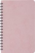 Agenda de poche spiralé Primrose - 1 semaine sur 2 pages - 10 x 15 cm - rose - Oberthur