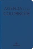 Agenda Colornote - 1 semaine sur 2 pages - 10 x 15 cm - noir - Oberthur