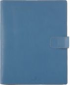 Organiseur Milano - 19 x 23 cm - bleu denim - Oberthur