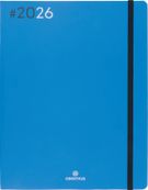 Agenda Flex - 1 semaine sur 2 pages - 22 x 28 cm - camel - Oberthur