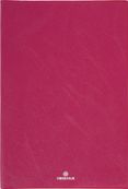 Agenda Odessa - 1 semaine sur 2 pages - 17 x 24,5 cm - bordeaux - Oberthur
