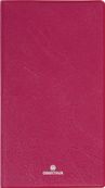 Agenda de poche Odessa - 1 semaine sur 2 pages - 9,5 x 17 cm - bordeaux - Oberthur