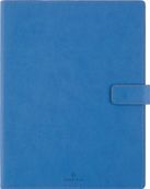 Agenda à spirale Milano - 1 semaine sur 2 pages - 22 x 28 cm - bleu denim - Oberthur