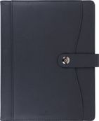 Agenda à spirale Davos - 1 semaine sur 2 pages - 22 x 28 cm - noir - Oberthur