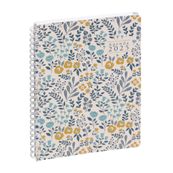 Agenda de bureau Mini Labo EasyTime 21S Spiralé - 1 semaine sur 2 pages - 15 x 21 cm - Blanc - Exacompta