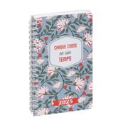 Exacompta Dodo & Cath Lady - Agenda 2025 - semainier - reliure à anneaux métalliques - 16 W Pocket - 90 x 160 mm - carton