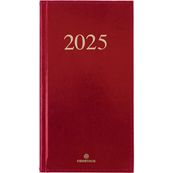 Agenda de poche Kiev - 1 semaine sur 2 pages - 9,5 x 17 cm - rouge - Oberthur