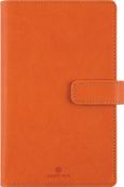 Agenda à spirale Milano - 1 semaine sur 2 pages - 11 x 18 cm - orange - Oberthur