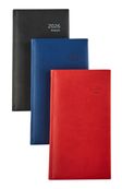 Agenda de poche Classica Optivision - 1 semaine sur 2 pages - 9 x 16 cm - disponible dans différentes couleurs - Brepols