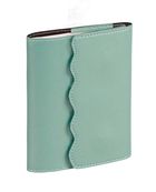 Quo Vadis Calypso - Agenda - 2025 - semainier - mini - 100 x 150 mm - portrait - papier blanc - couleur unique - couverture vert céladon - synthétique