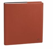 Quo Vadis Toscana - Agenda JAJ Executif - 2025 - semainier - standard / M - 160 x 160 mm - portrait - papier blanc - couleur unique - couverture rouge brique - synthétique