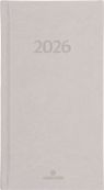 Agenda London - 1 semaine sur 2 pages - 9,5 x 17,5 cm - beige - Oberthur
