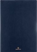 Agenda Feroe - la semaine sur 1 page et une page de note - 15 x 21 cm - bleu marine - Oberthur