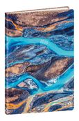 Quo Vadis Respire Minister - Agenda - 2025 - semainier - reliure piquée - standard / M - 160 x 240 mm - portrait - Iceland - multicolore - carton