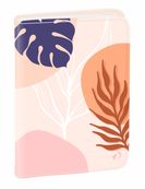 Quo Vadis Bloom - Agenda - 2025 - semainier - mini - 100 x 150 mm - portrait - papier blanc - nature - fleurs - couverture corail - synthétique