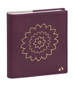 Quo Vadis Isis - Agenda JAJ Executif - 2025 - semainier - standard / M - 160 x 160 mm - portrait - papier blanc - embossed gold pattern - couvercle multicolore - synthétique