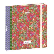 Quo Vadis Catalina Estrada - Agenda JAJ Executif - 2025 - semainier - standard / M - 160 x 160 mm - portrait - papier blanc - nature - flowers - poetic - couvercle multicolore - carton