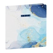 Quo Vadis Hipsy - Agenda JAJ Executif - 2025 - semainier - reliure piquée - standard / M - 160 x 160 mm - portrait - papier blanc - couverture bleue - carton