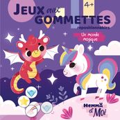 Hemma et moi - jeux avec gommettes - un monde magique - repositionnables
