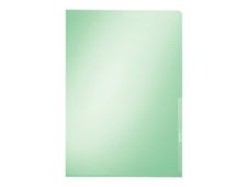 Leitz Premium - Pochette coin - A4 - 40 feuilles - vert transparent