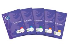 Serpodile - Feuilles mobiles - perforées - A4 - 50 feuilles / 100 pages - Ligné 5MM