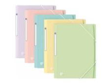 CARPETA DE GOMAS CON SOLAPAS OXFORD URBAN TP A4+ - SRTD PASTEL