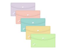 Oxford Urban - Cartera de documentos - para DL (220 x 110 mm) - disponible en diferentes colores