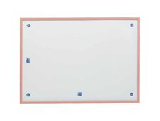 Oxford - Encerado - montaje en pared - 435 x 285 mm - A3 - magnético - peach