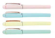 Rollink plastique INK "Irisé Sweet Colors" 4 designs assortis 